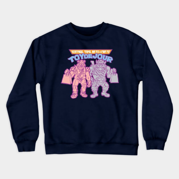 Mutants Be Shoppin' Crewneck Sweatshirt by toydejour